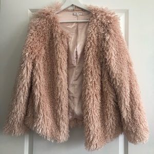 Pink lightweight coat
